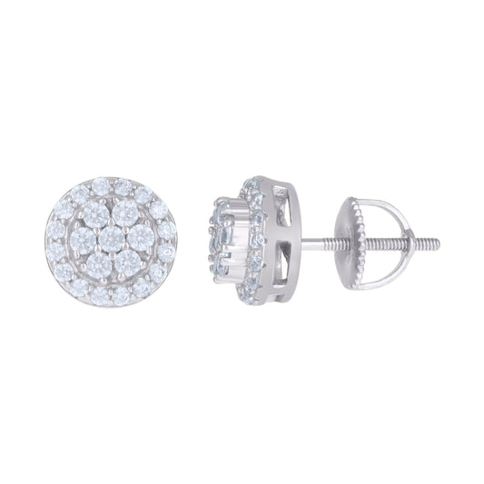 925 Sterling Silver Cz Earrings