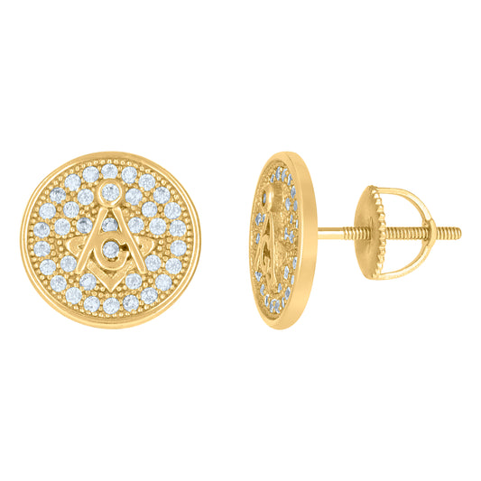 925 Sterling Silver Cz Earrings