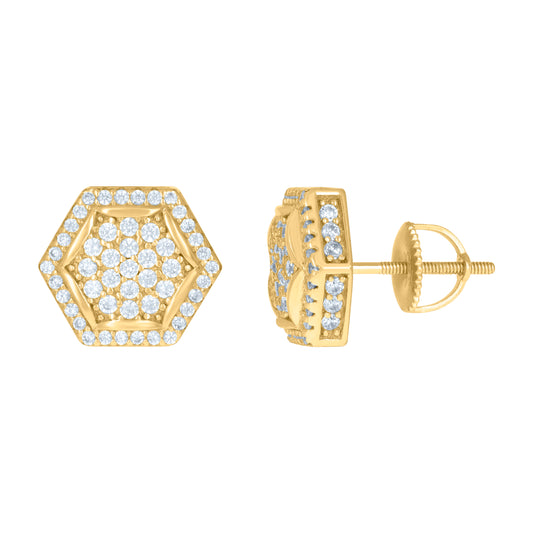 925 Sterling Silver Cz Earrings