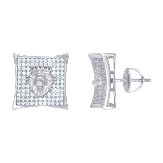 925 Sterling Silver Cz Earrings