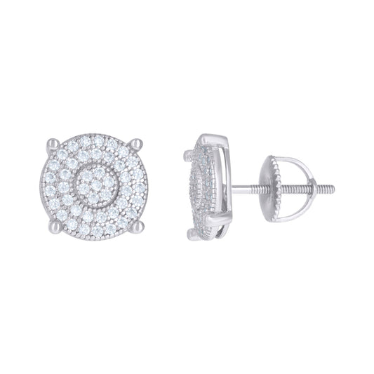 925 Sterling Silver Cz Earrings