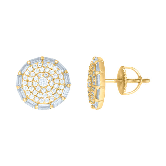 925 Sterling Silver Cz Earrings