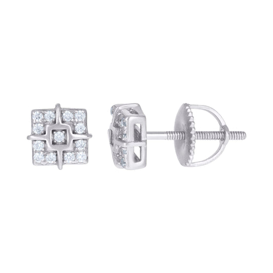 925 Sterling Silver Cz Earrings