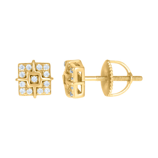 925 Sterling Silver Cz Earrings