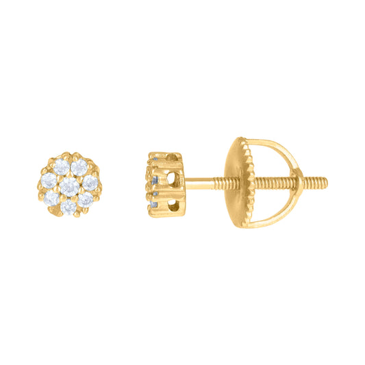 925 Sterling Silver Cz Earrings