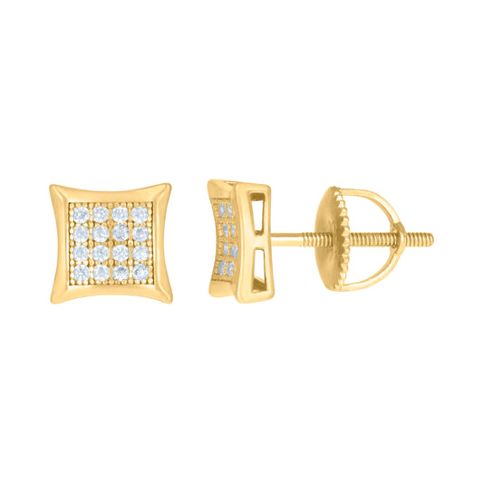 925 Sterling Silver Cz Earrings