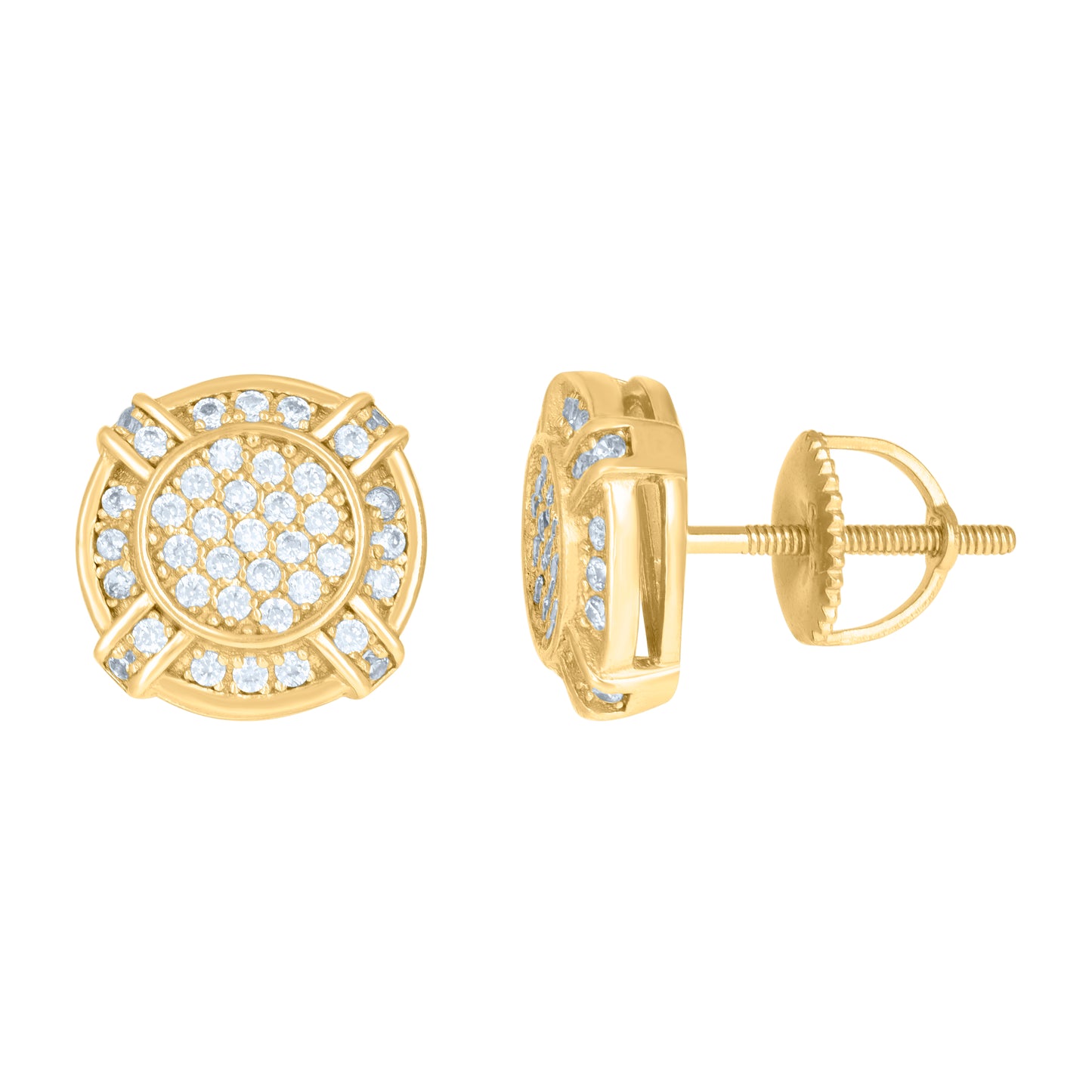 925 Sterling Silver Cz Earrings