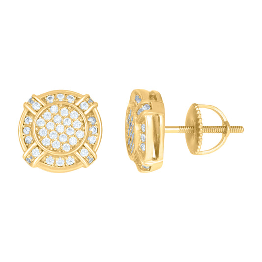 925 Sterling Silver Cz Earrings