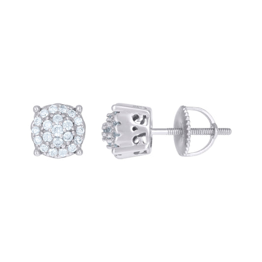 925 Sterling Silver Cz Earrings