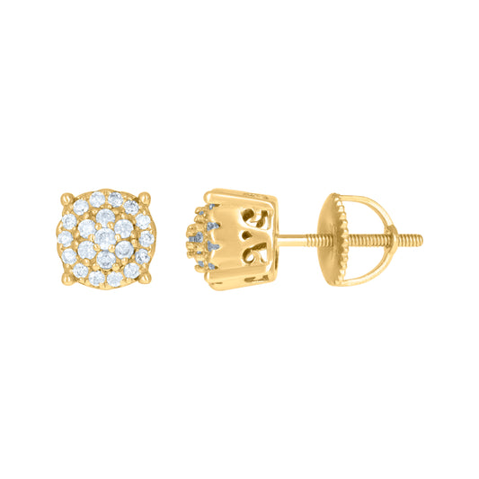 925 Sterling Silver Cz Earrings