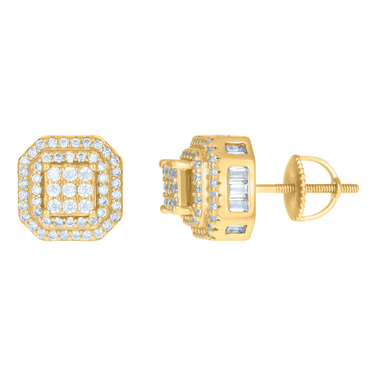 925 Sterling Silver Cz Earrings