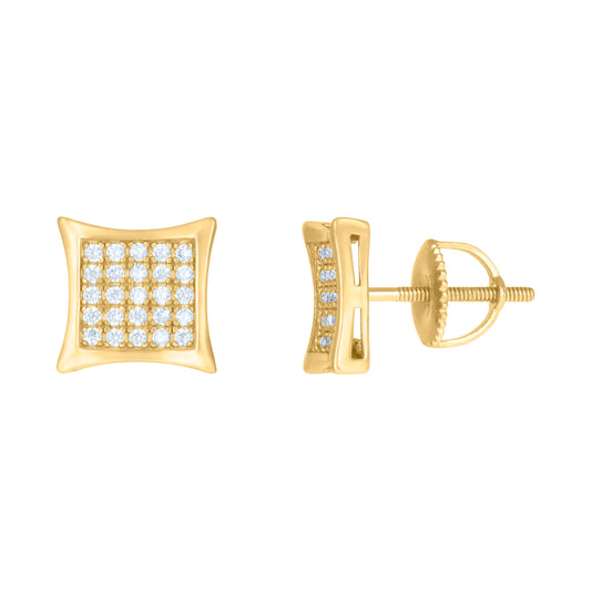925 Sterling Silver Cz Earrings