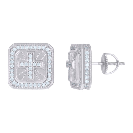925 Sterling Silver Cz Earrings