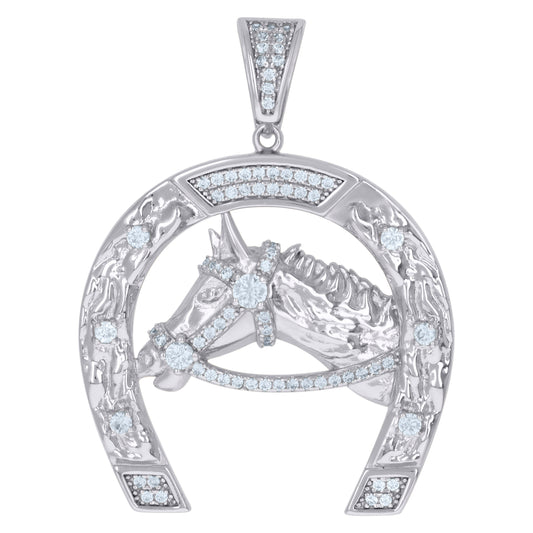 925 Sterling Silver Cz Pendant