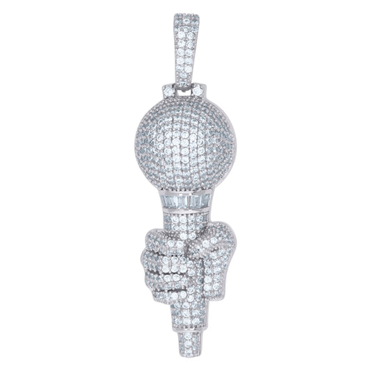 925 Sterling Silver Cz Pendant