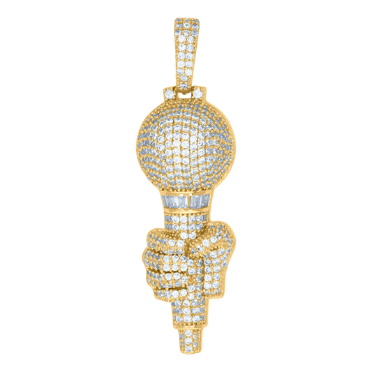 925 Sterling Silver Cz Pendant