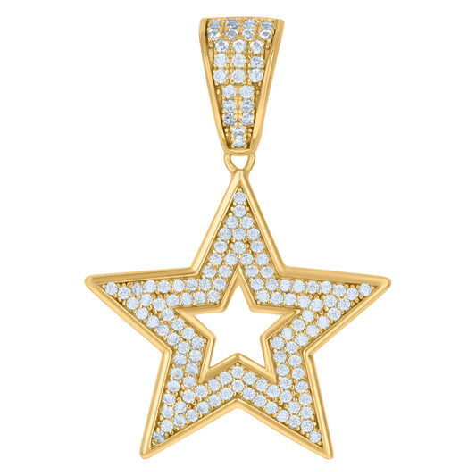 925 Sterling Silver Cz Pendant
