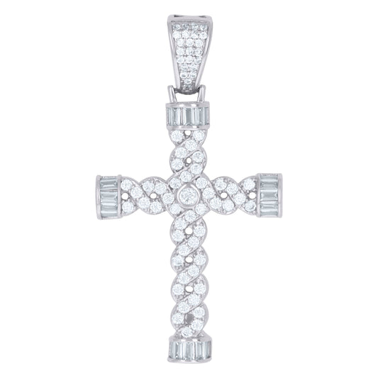 925 Sterling Silver Cz Pendant