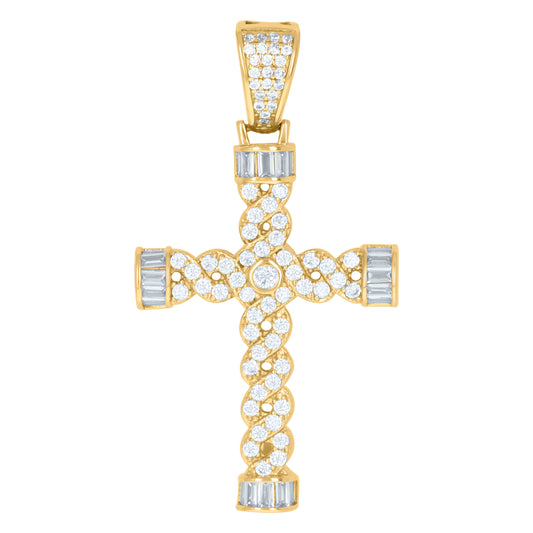 925 Sterling Silver Cz Pendant