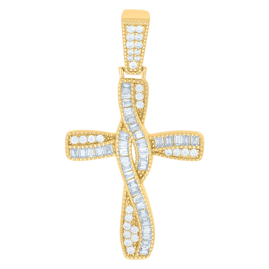 925 Sterling Silver Cz Pendant
