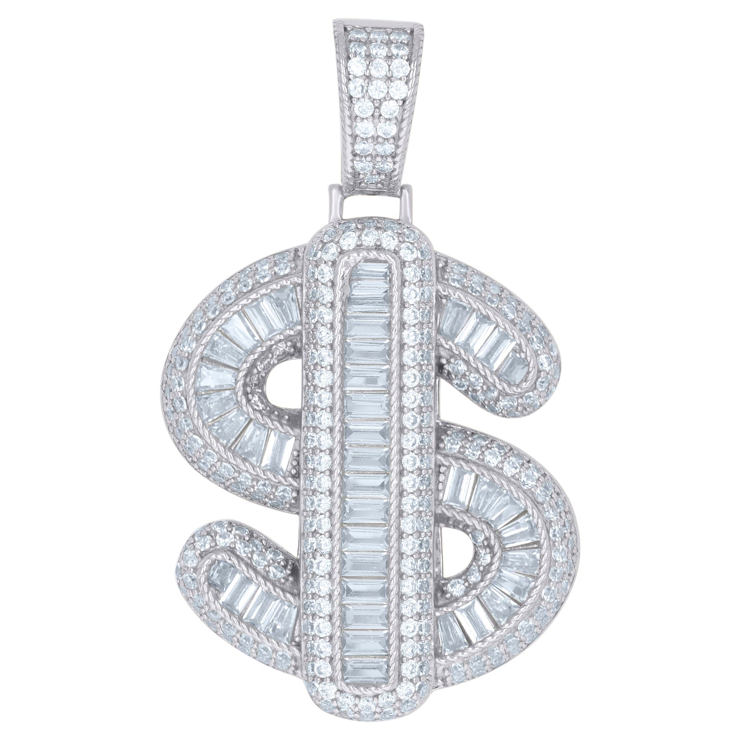 925 Sterling Silver Cz Pendant
