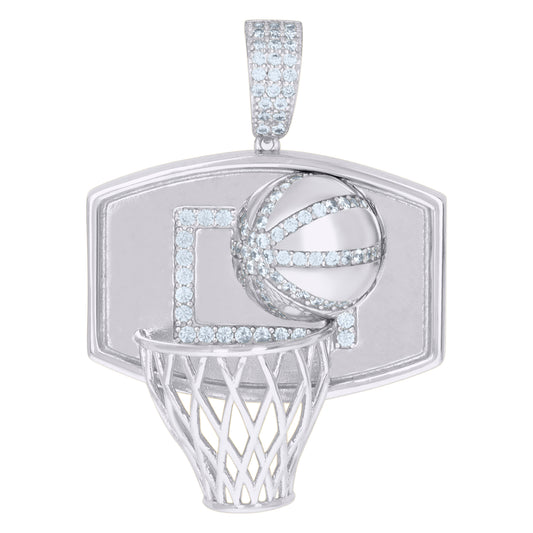 925 Sterling Silver Cz Pendant