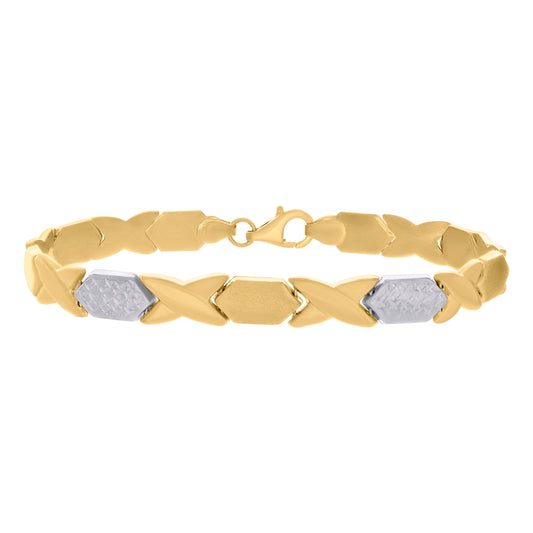 10Kt Gold Turkish Bracelet "7"