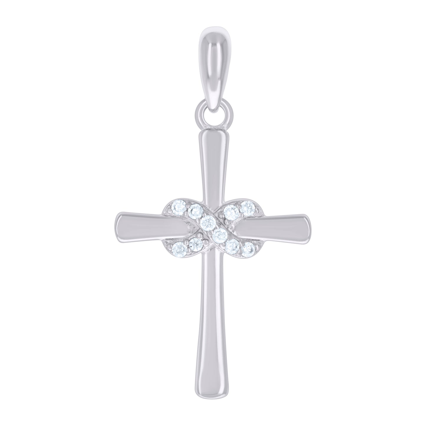 925 Sterling Silver Cz Pendant