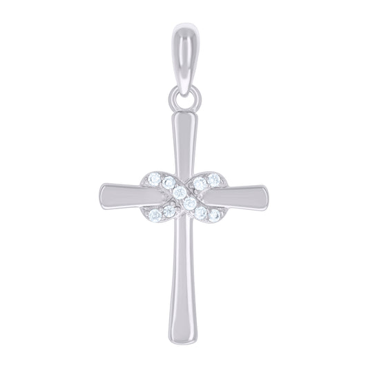 925 Sterling Silver Cz Pendant