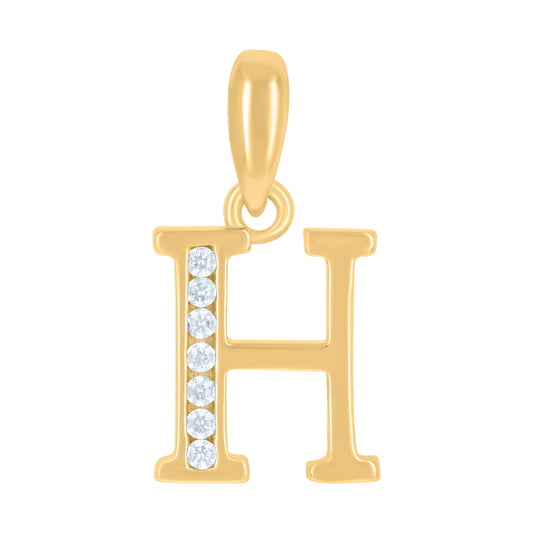 925 Sterling Silver Initial"H"
