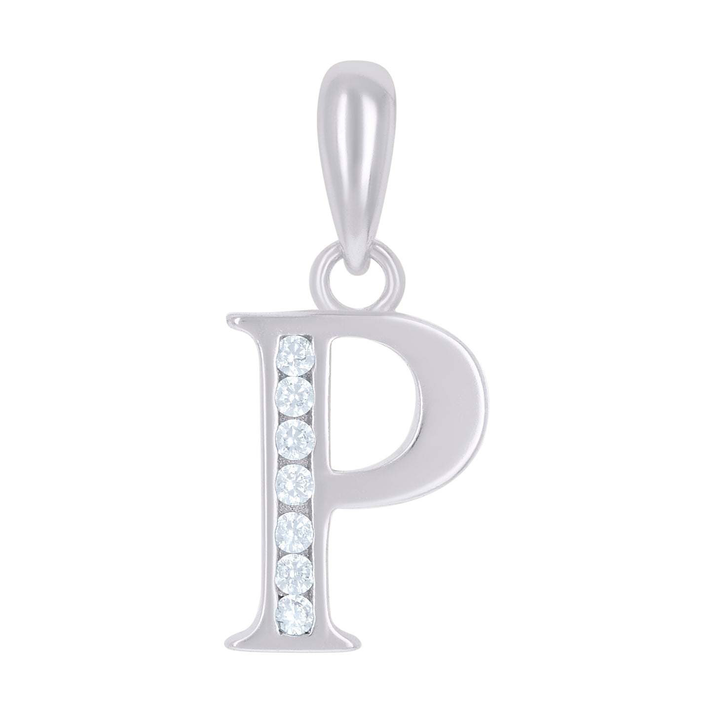 925 Sterling Silver Initial"P"