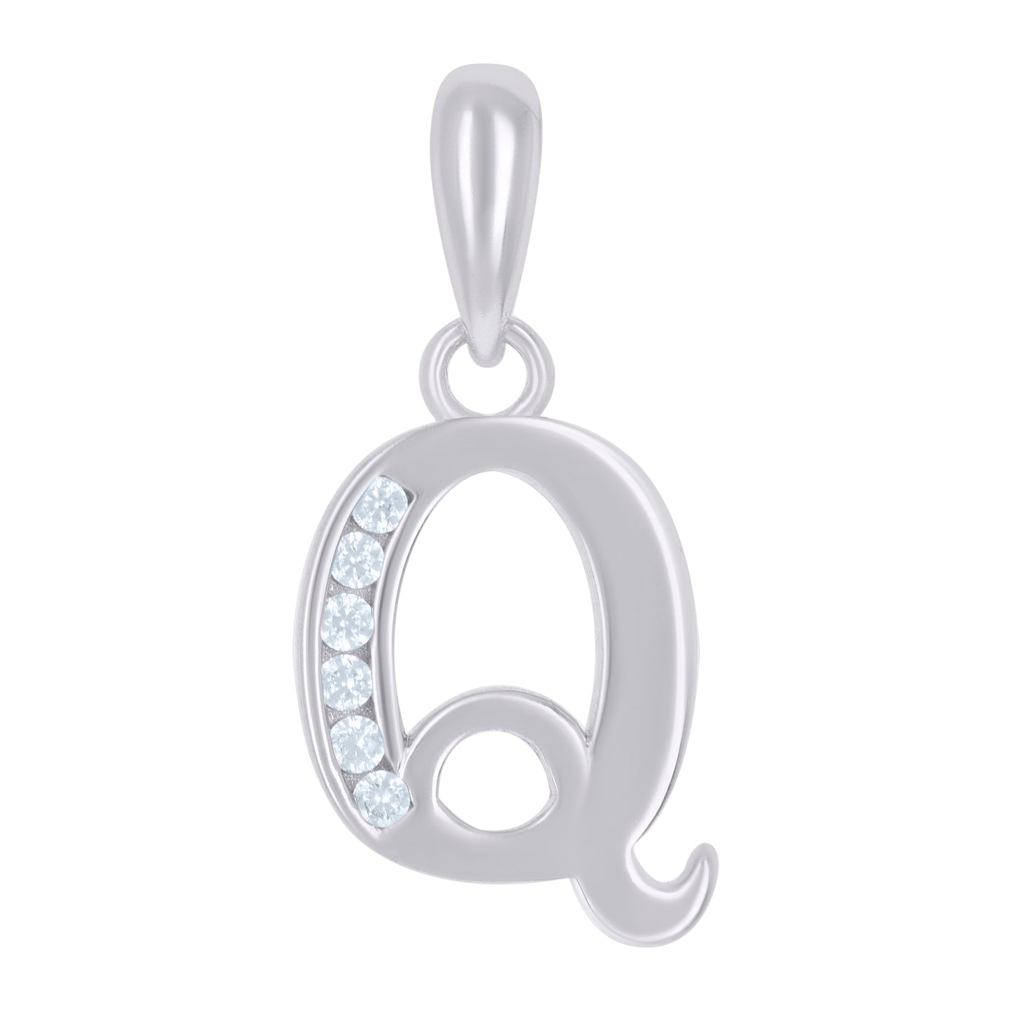 925 Sterling Silver Initial"Q"