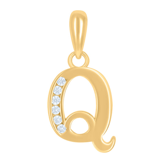 925 Sterling Silver Initial"Q"