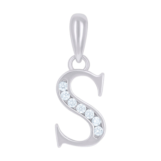 925 Sterling Silver Initial"S"