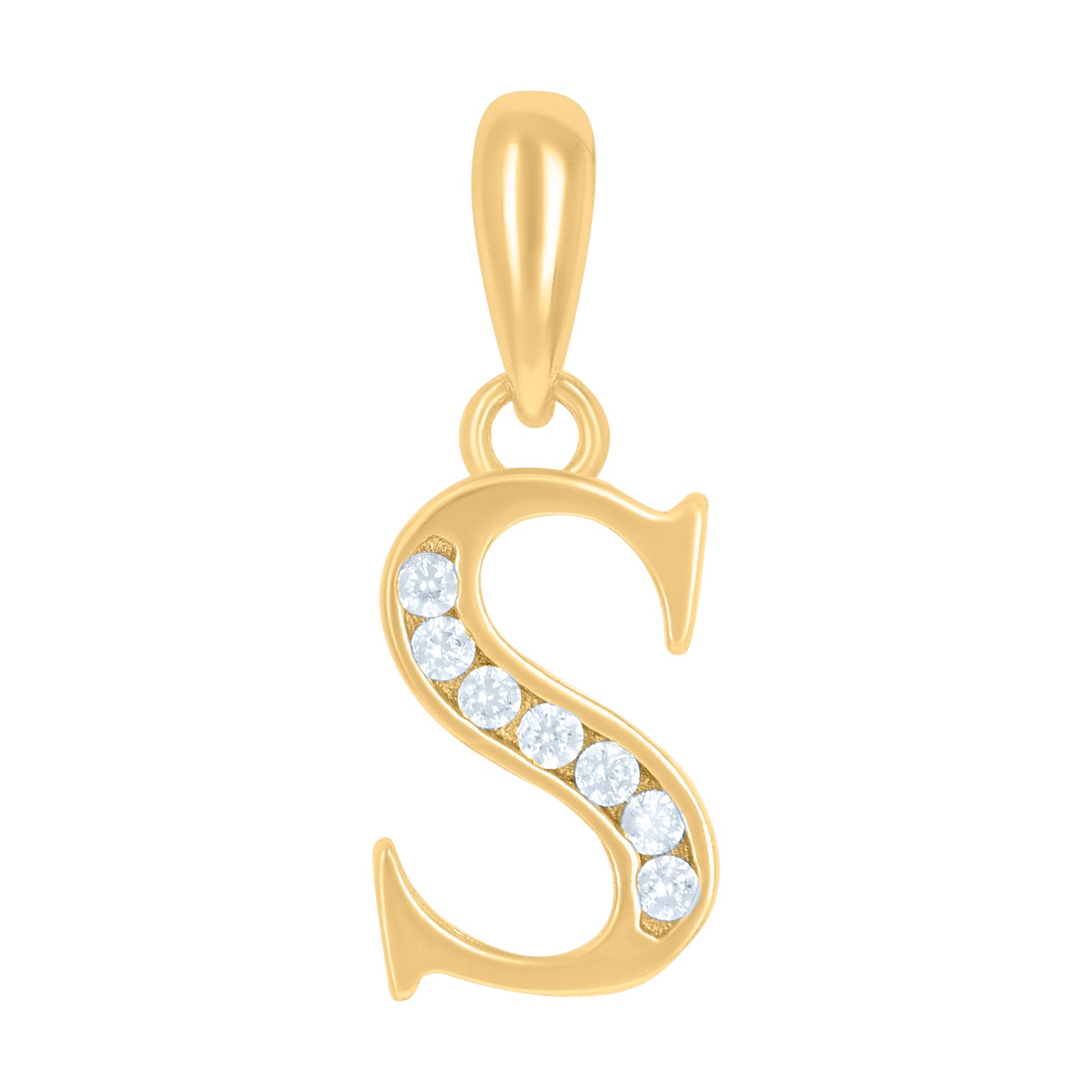 925 Sterling Silver Initial"S"