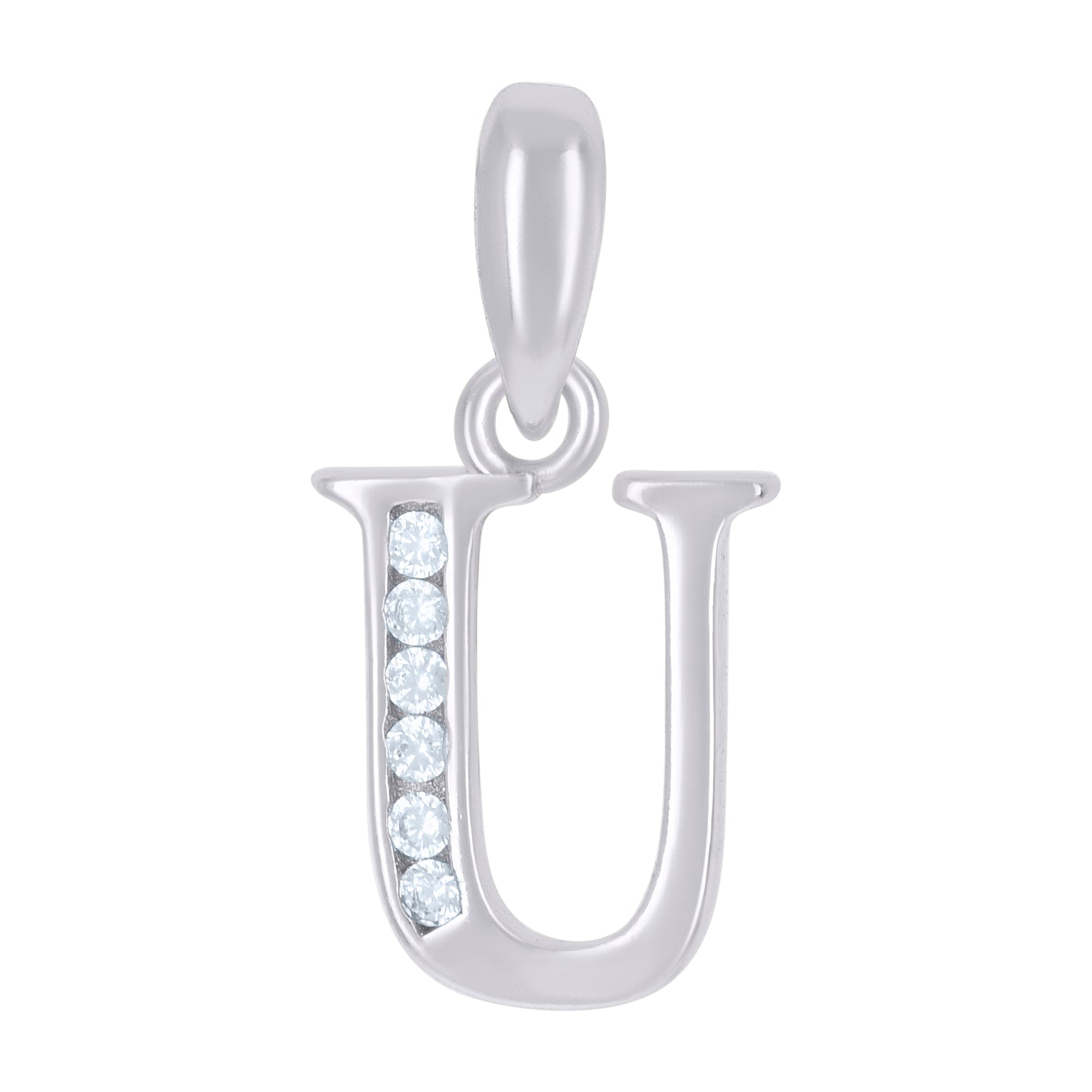 925 Sterling Silver Initial"U"