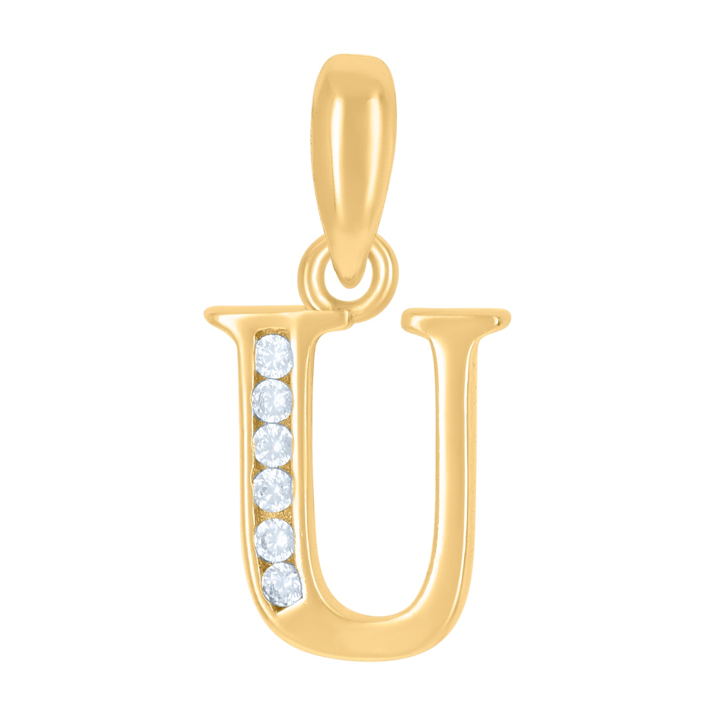 925 Sterling Silver Initial"U"