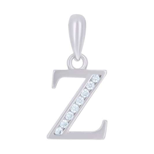 925 Sterling Silver Initial"Z"
