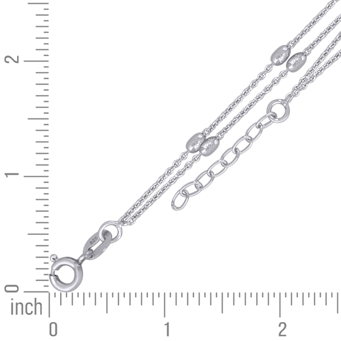 925 Sterling Silver Anklet