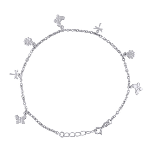 925 Sterling Silver Anklet