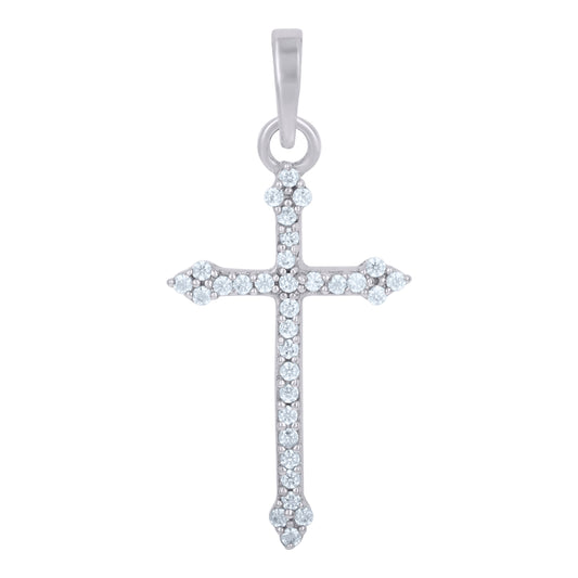 925 Sterling Silver Cz Pendant