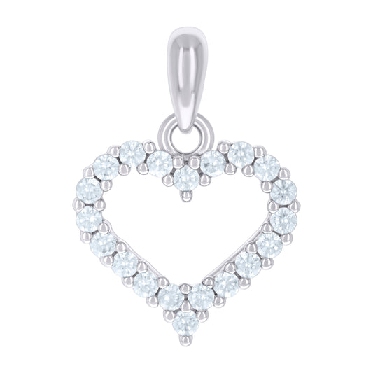 925 Sterling Silver Cz Pendant