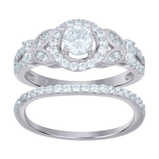 925 Sterling Silver Duo Ring S6