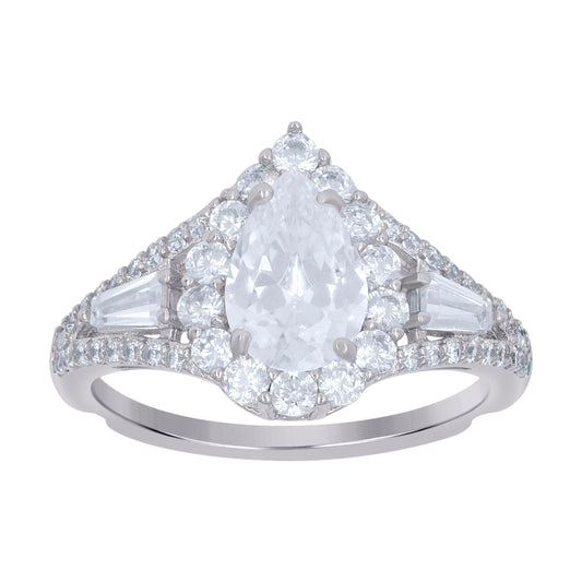 925 Sterling Silver Solitaire Ring S5
