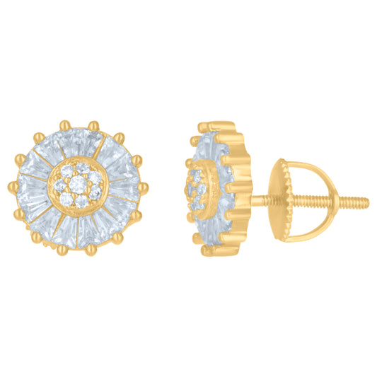 925 Sterling Silver Cz Earrings