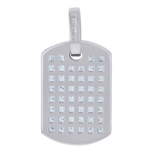 925 Sterling Silver Cz Pendant