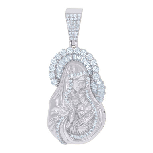 925 Sterling Silver Cz Pendant