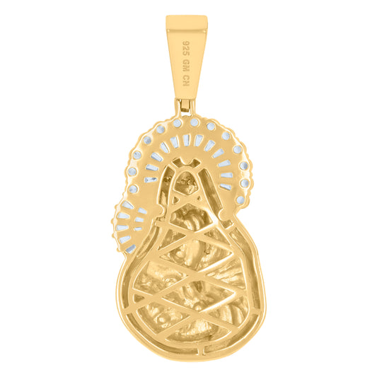 925 Sterling Silver Cz Pendant