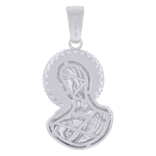 925 Sterling Silver Cz Pendant