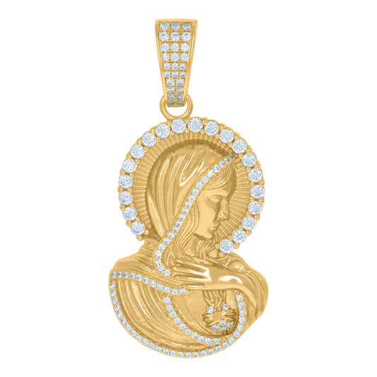 925 Sterling Silver Cz Pendant